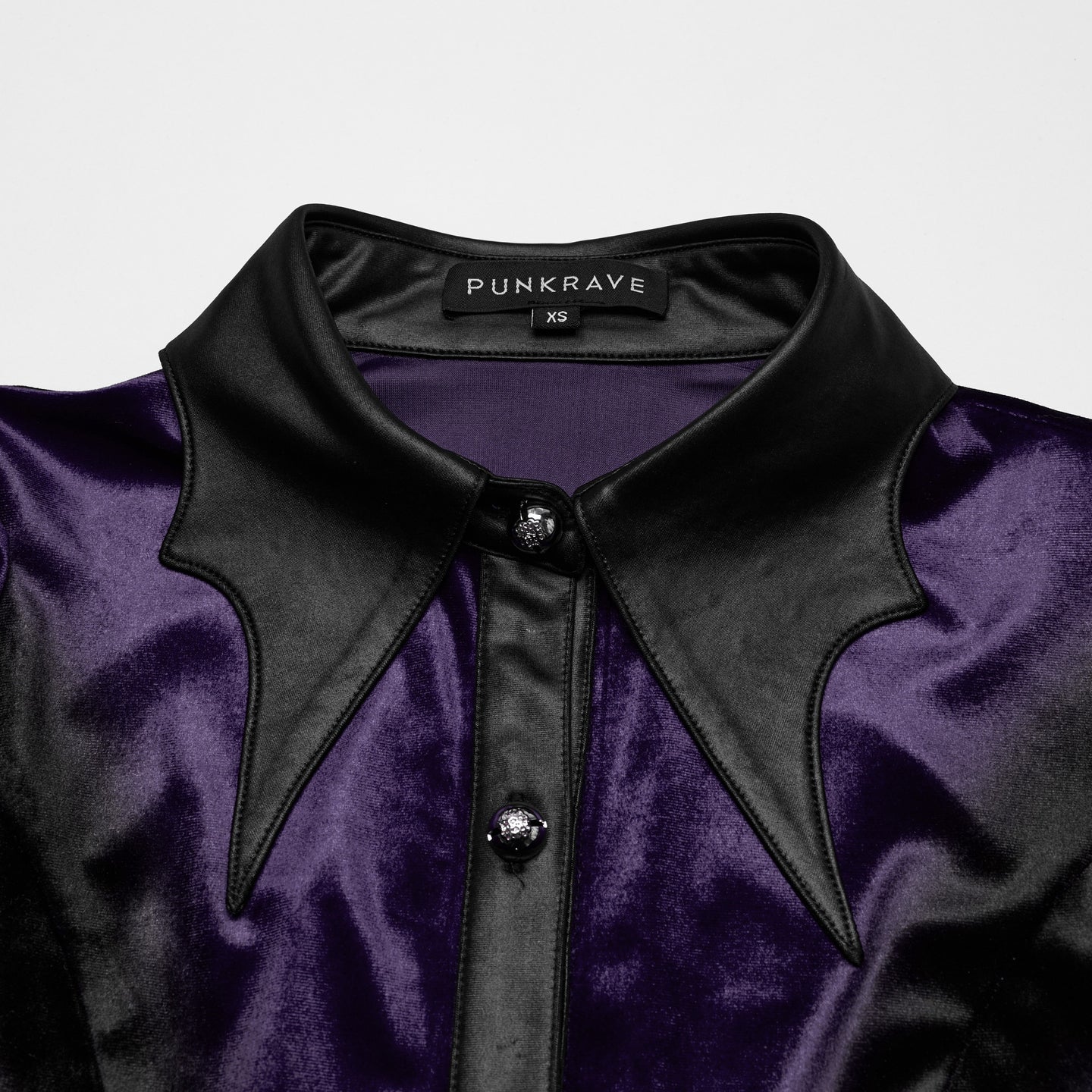 Expect Shirt Paars - Zwart