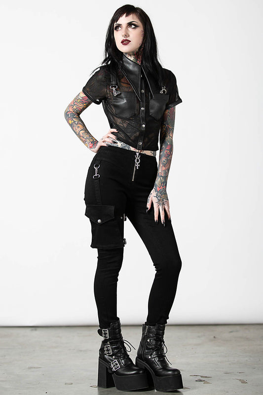 Killstar Zodiac Harness Jeans