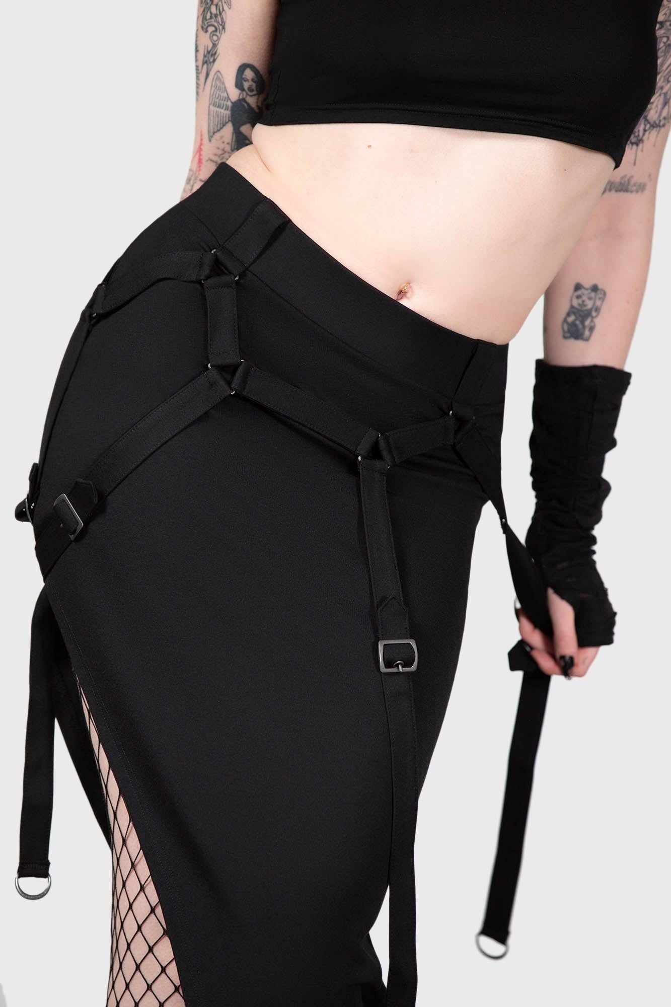 Killstar Acacia's Poison Midi Skirt