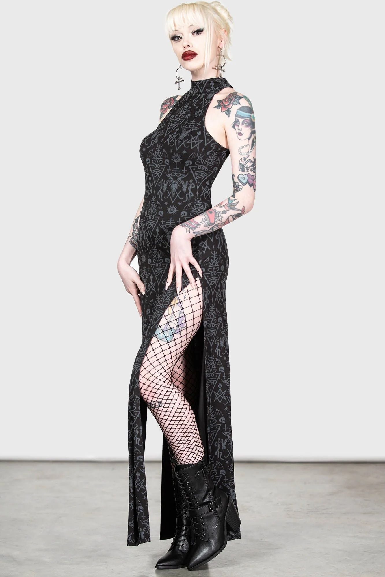 Killstar Over-Queen Maxi Dress