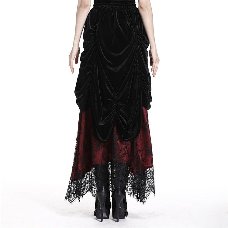 Dreaming Skirt Red - Black 