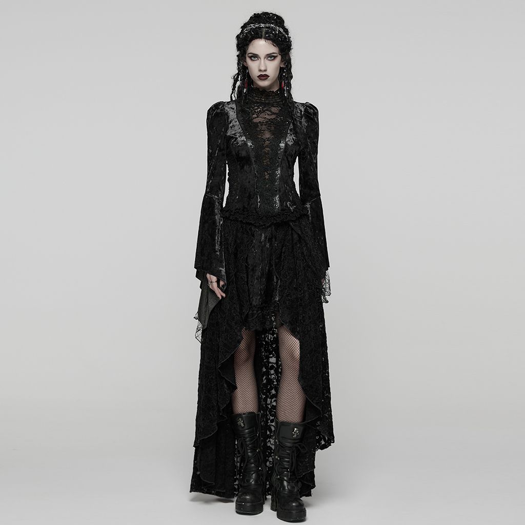 Broken Promise Top Zwart