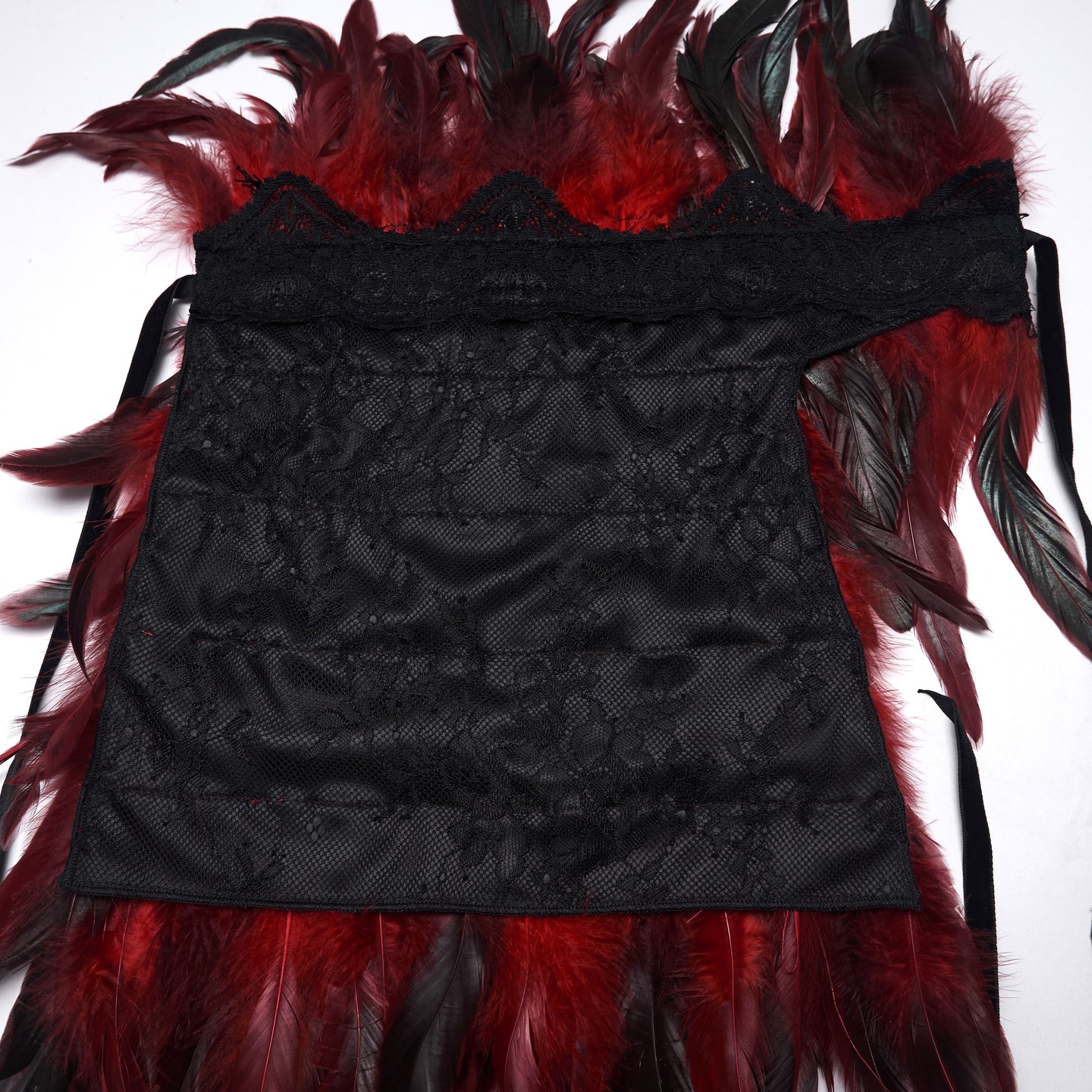 Show It Hals & Schouderstuk Rood - Zwart