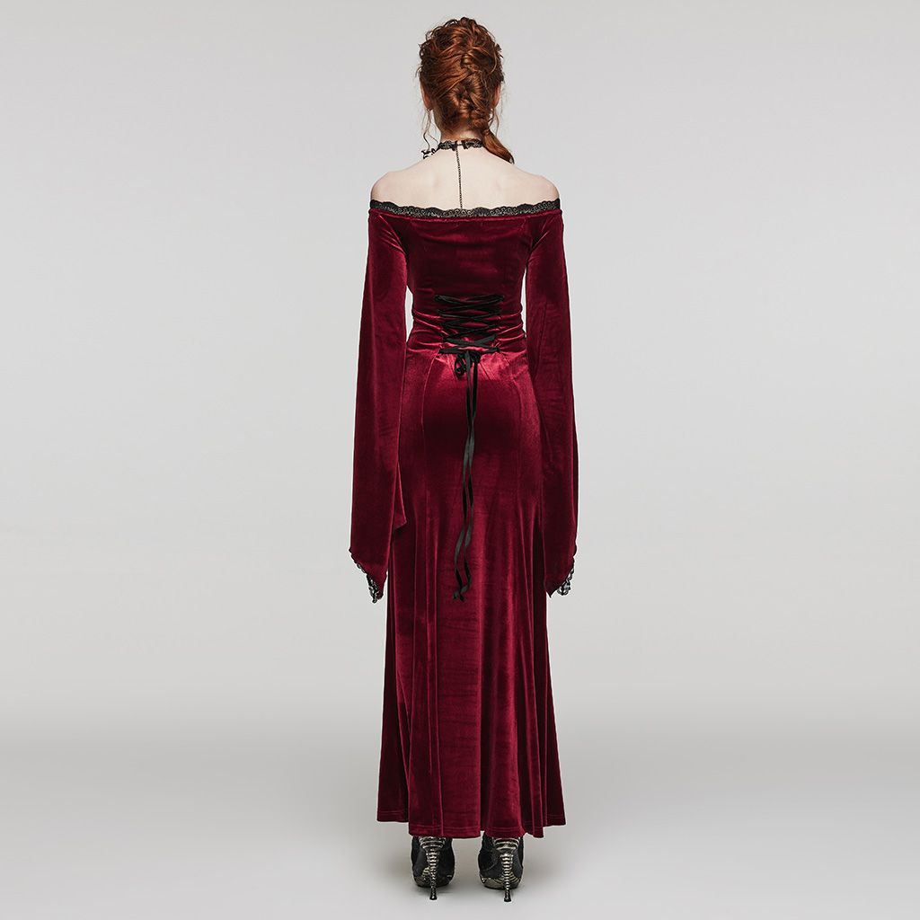 Superstition Dress Red - Black