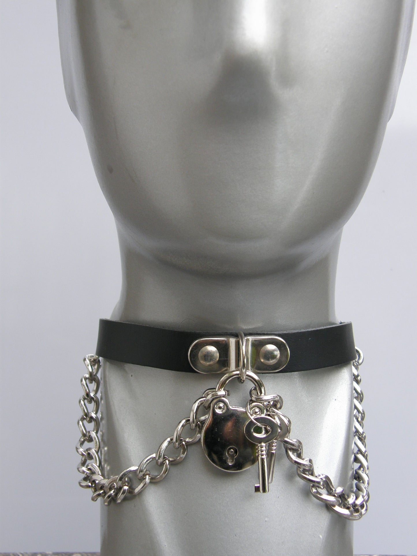 Halsband Padlock & Chains