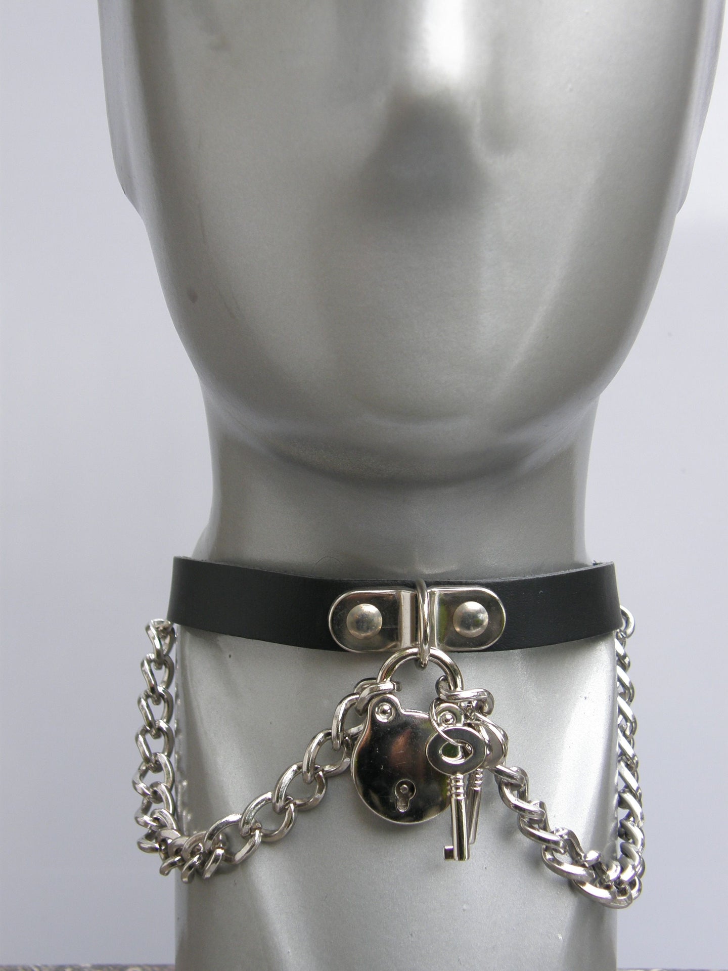 Halsband Padlock & Chains