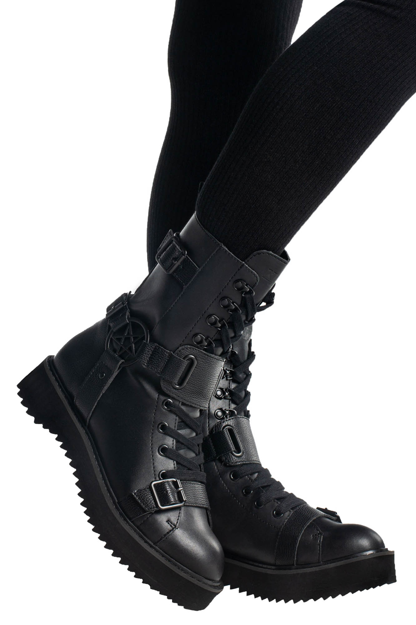 Killstar Eris Combat Boots