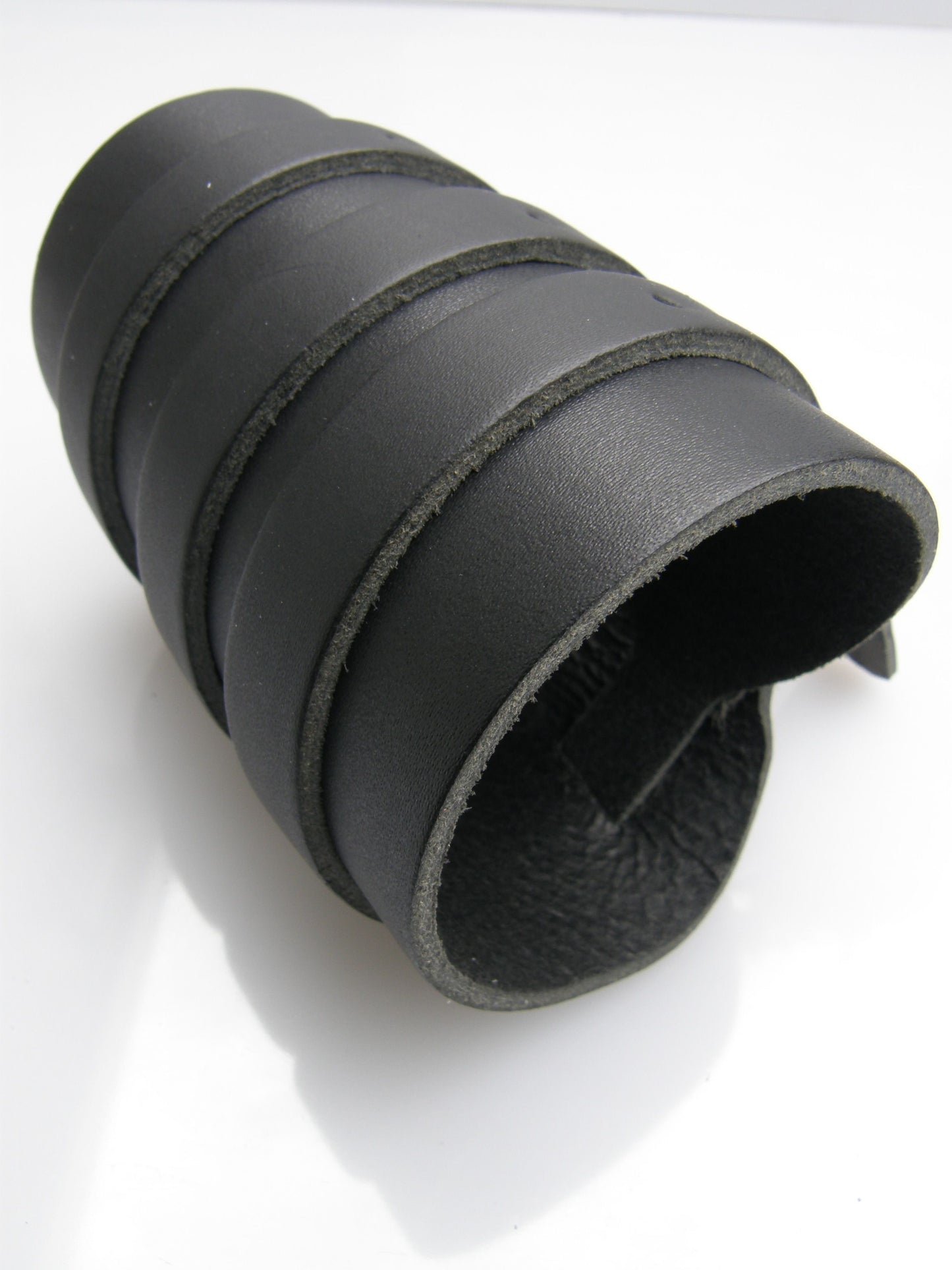 Polsband Biker Wrap 3 Straps Zwart