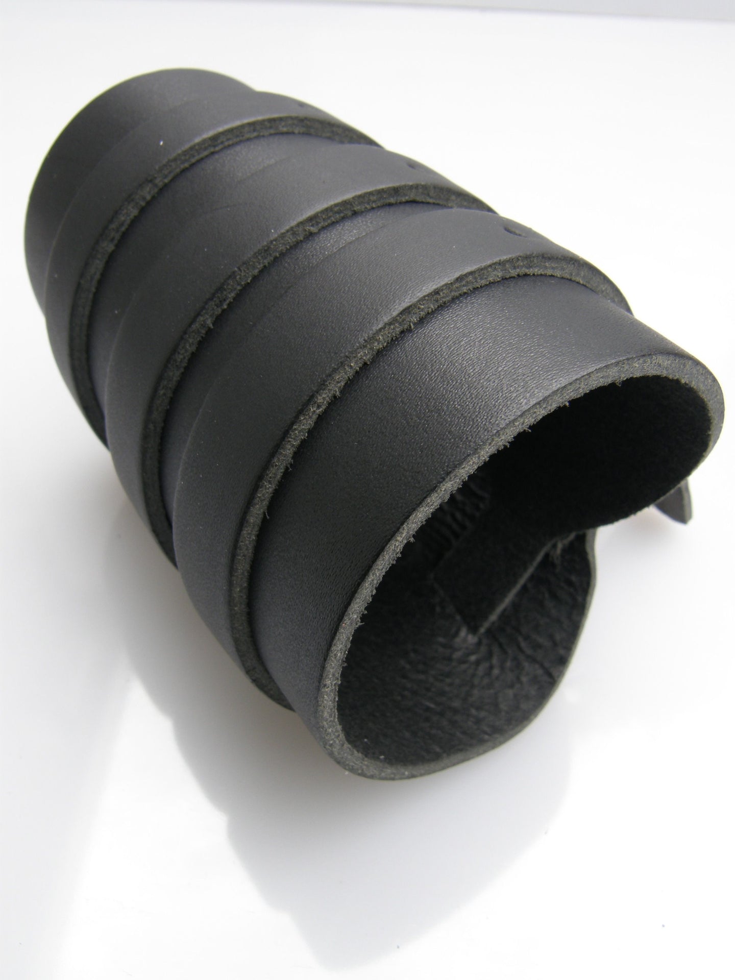 Polsband Biker Wrap 3 Straps Zwart