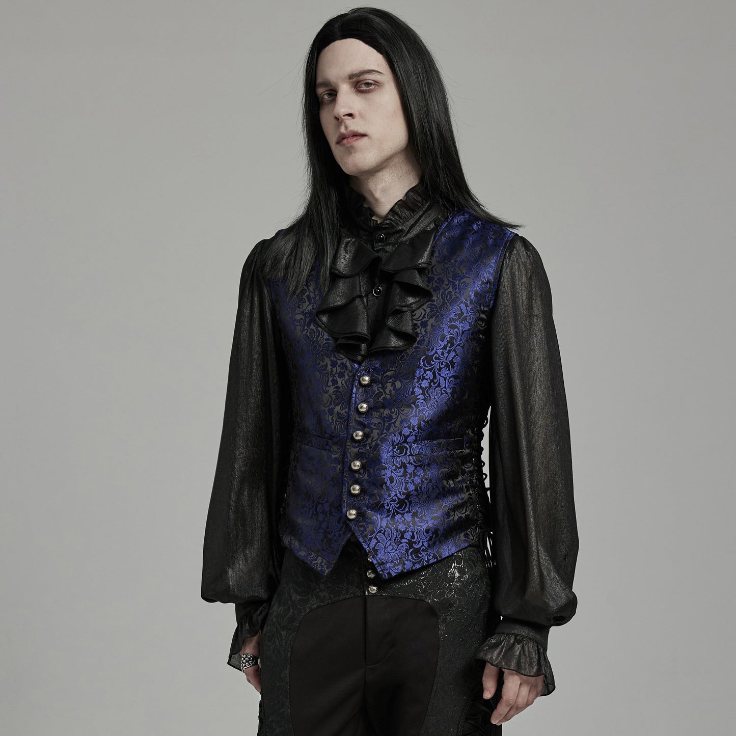 Loud Gilet Blauw - Zwart