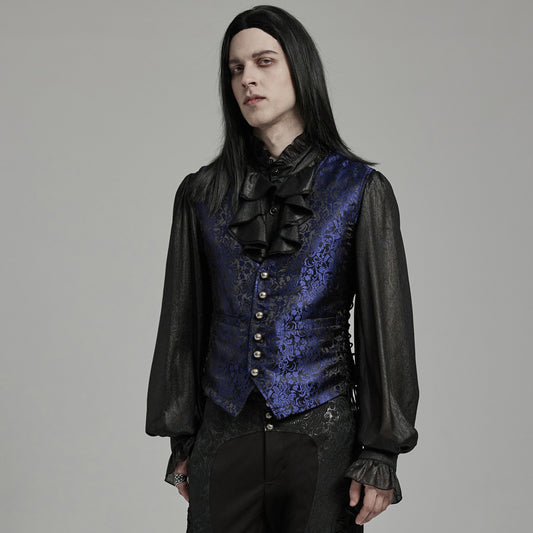 Loud Gilet Blauw - Zwart
