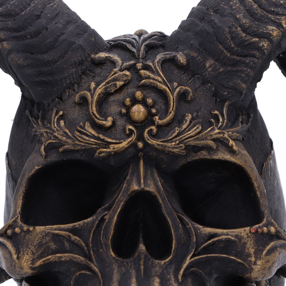 Diabolus Horned Skull 18 cm