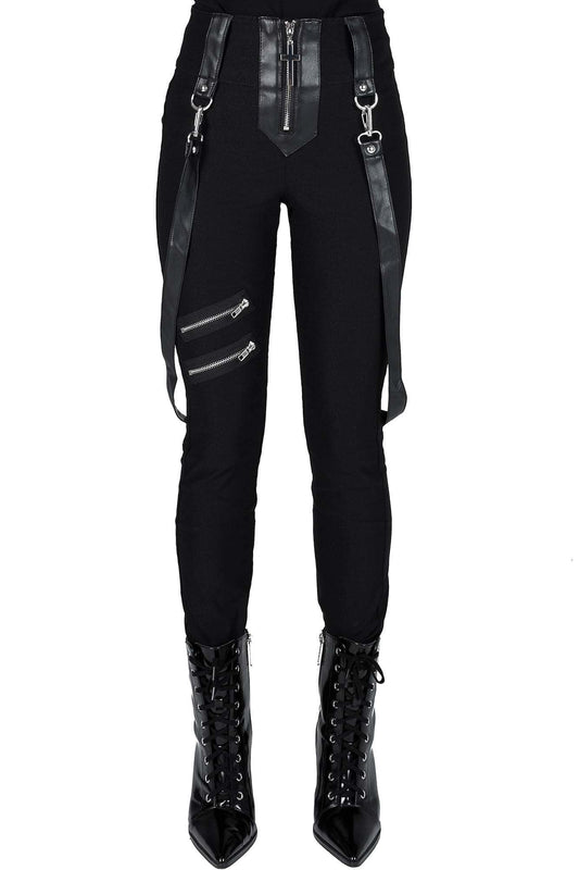Killstar Shadow Stripe Broek Zwart