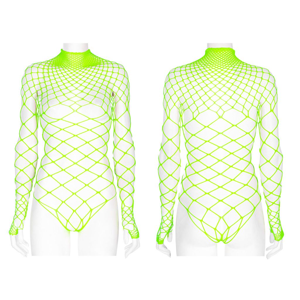 Neon Green Net Body