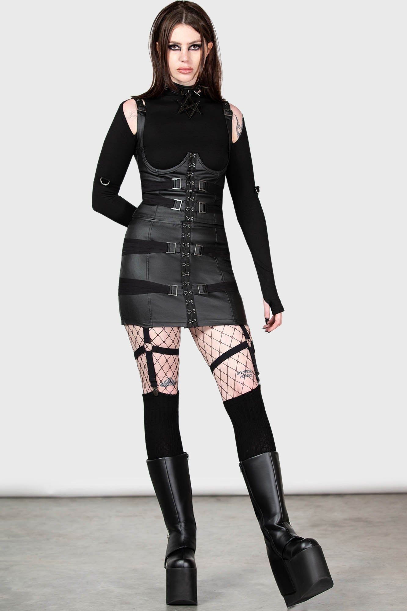 Killstar Atacama's Void Corset Top