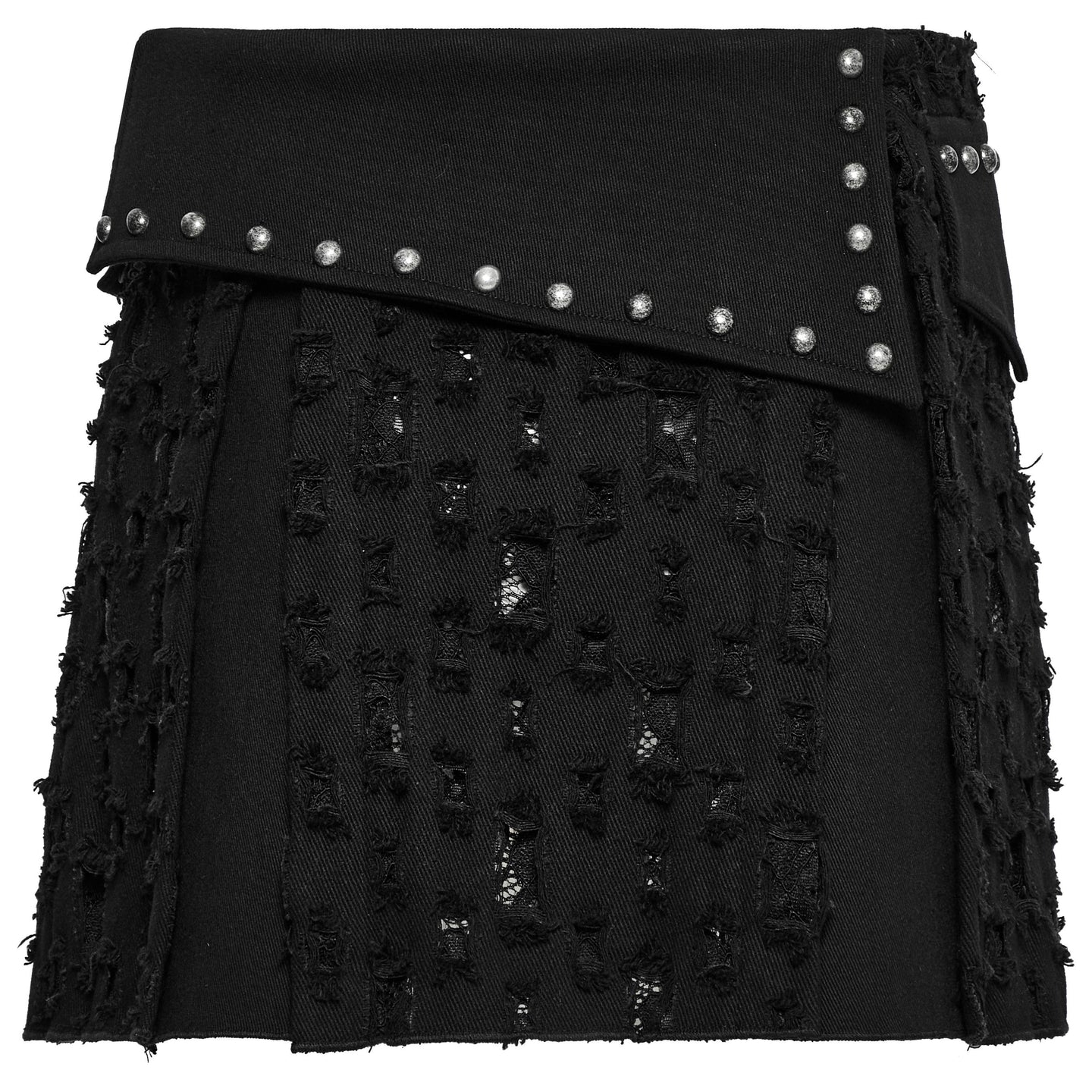Punk Rave Nowhere To Run Mini Skirt