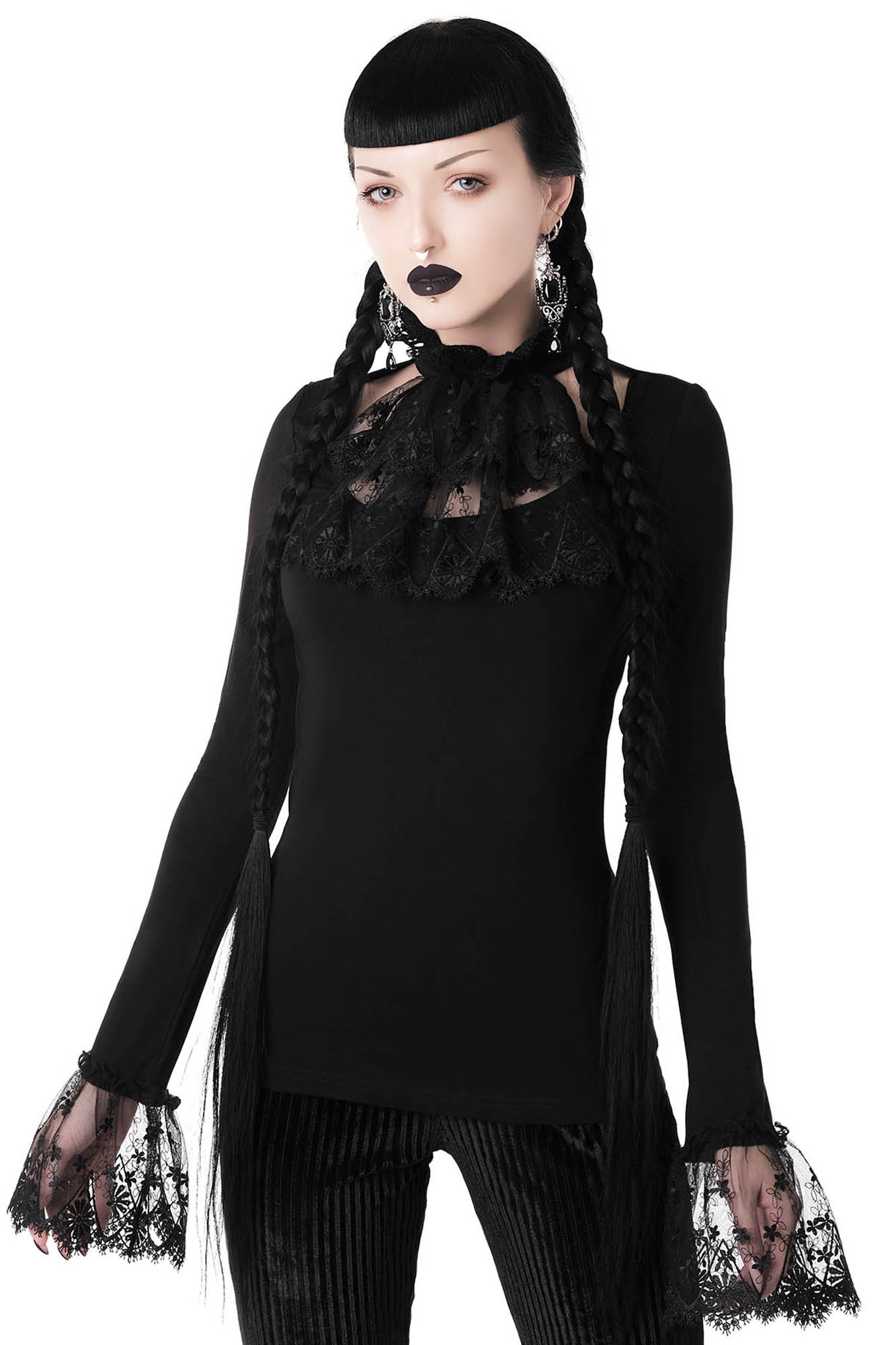 Killstar Fiona Ruffle Top