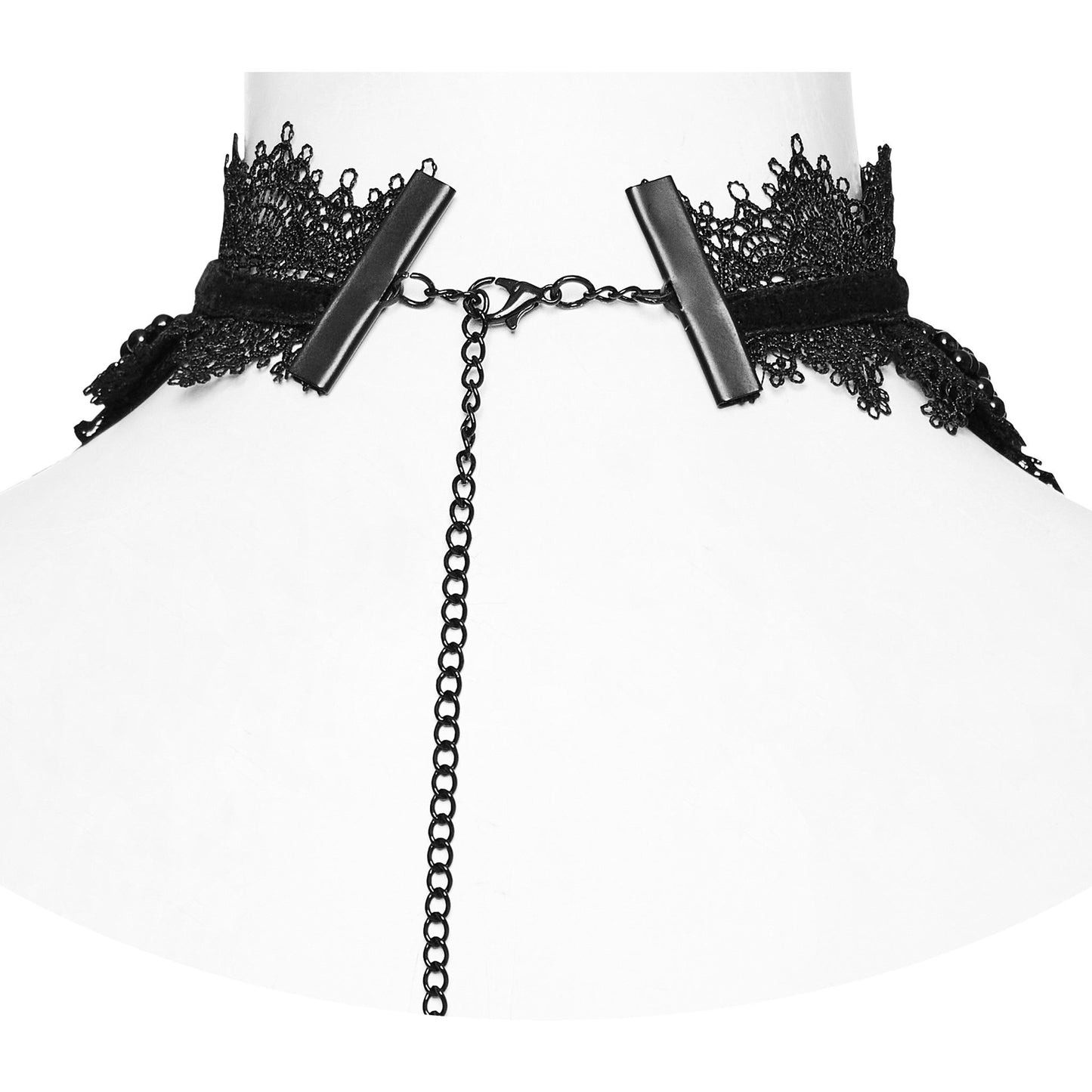 Black Cross Halsband