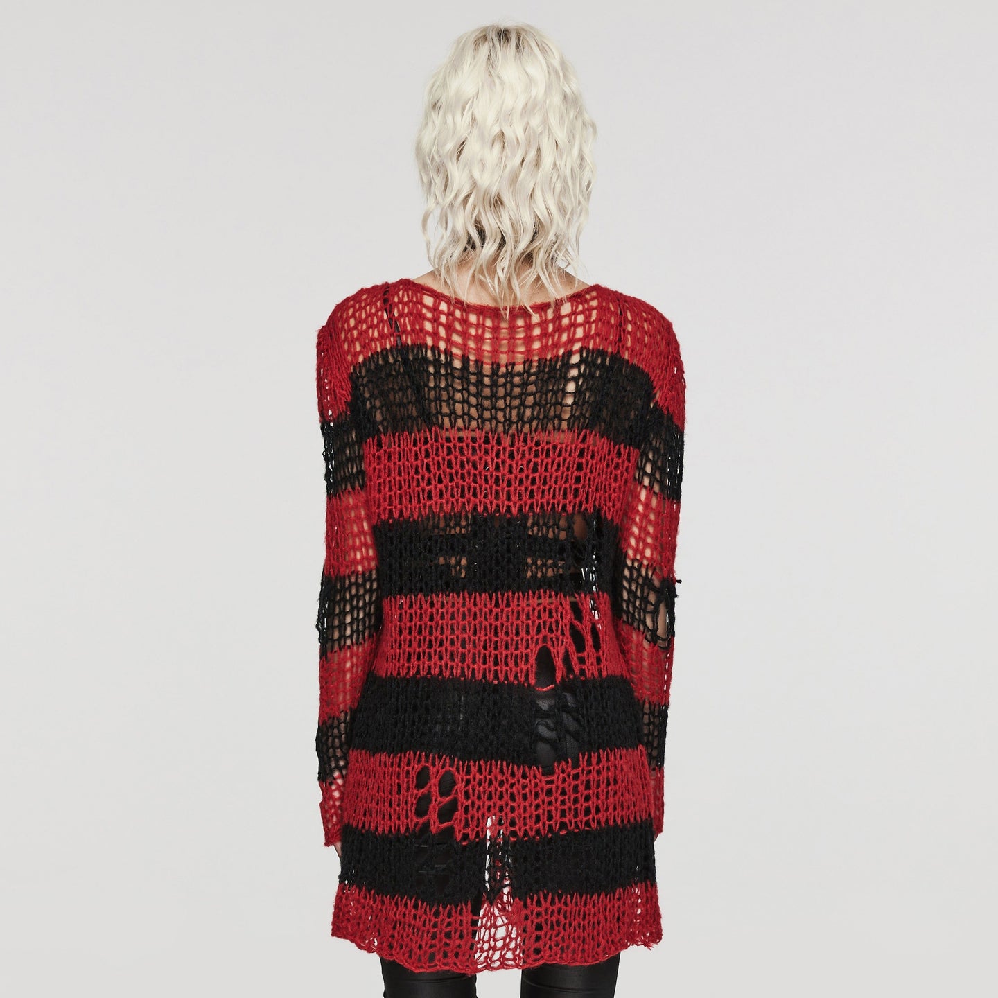Viral Vest Zwart - Rood