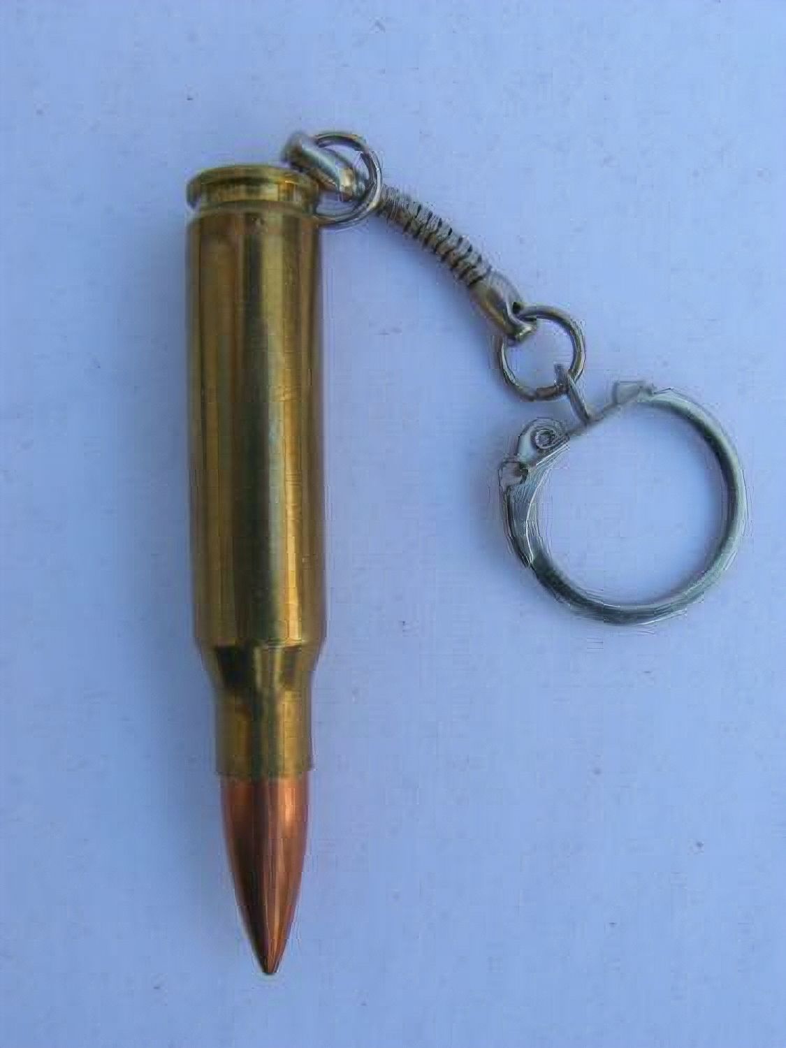 Bullet Sleutelhanger Brass