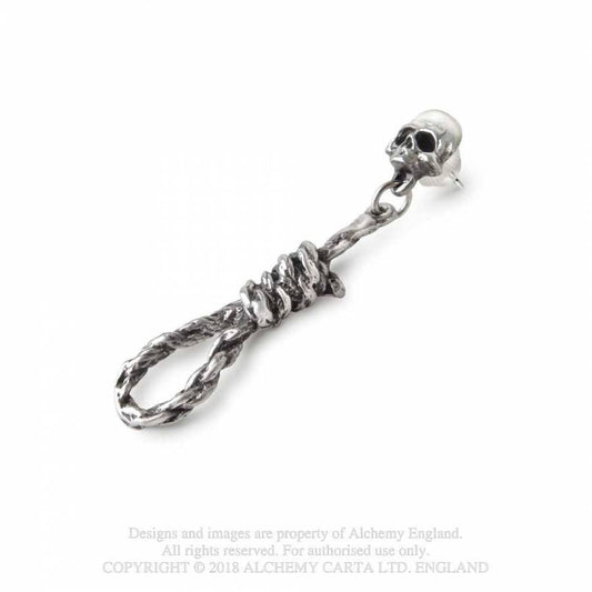 Hang Man's Noose Oorbel
