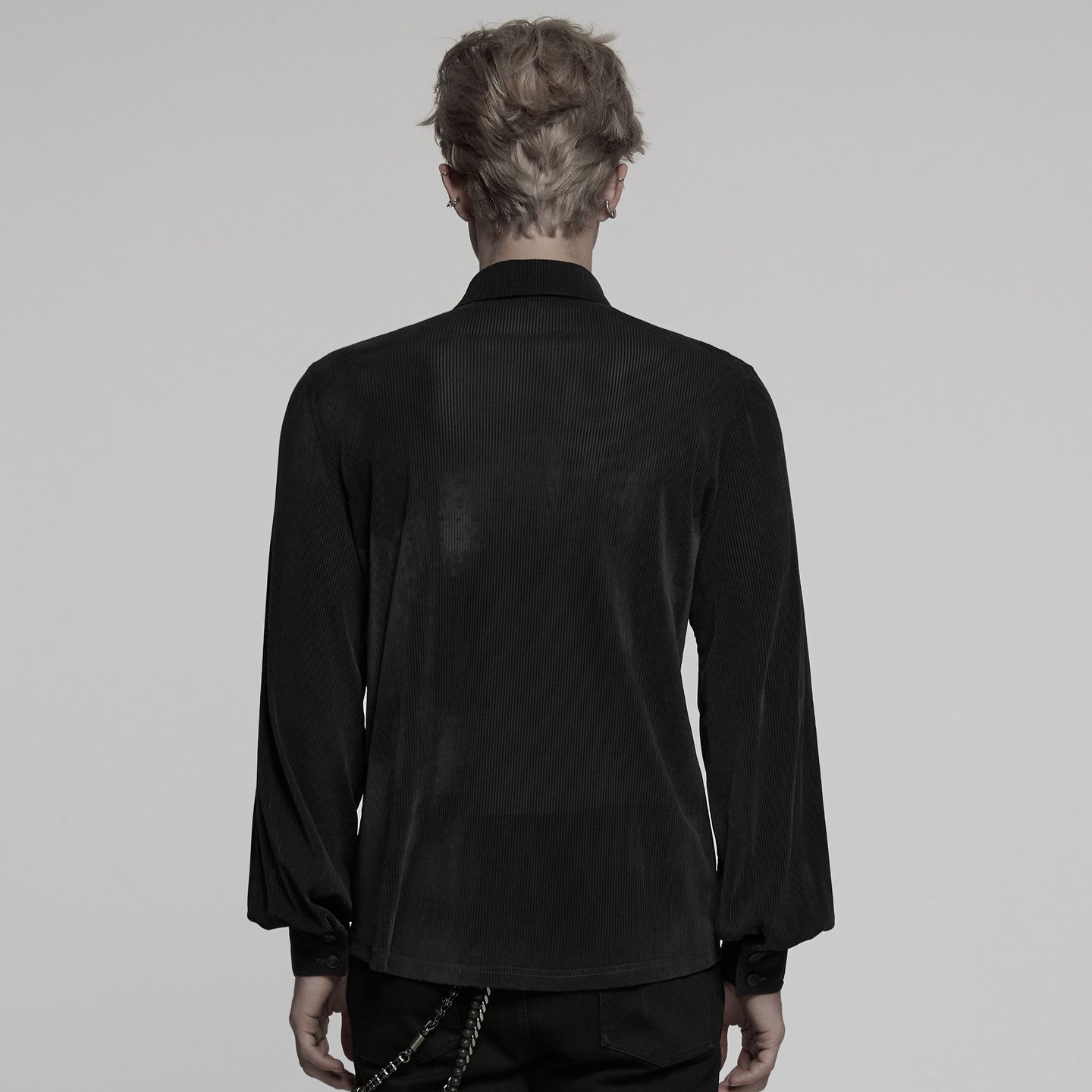 Punk Rave Conversations Shirt Zwart