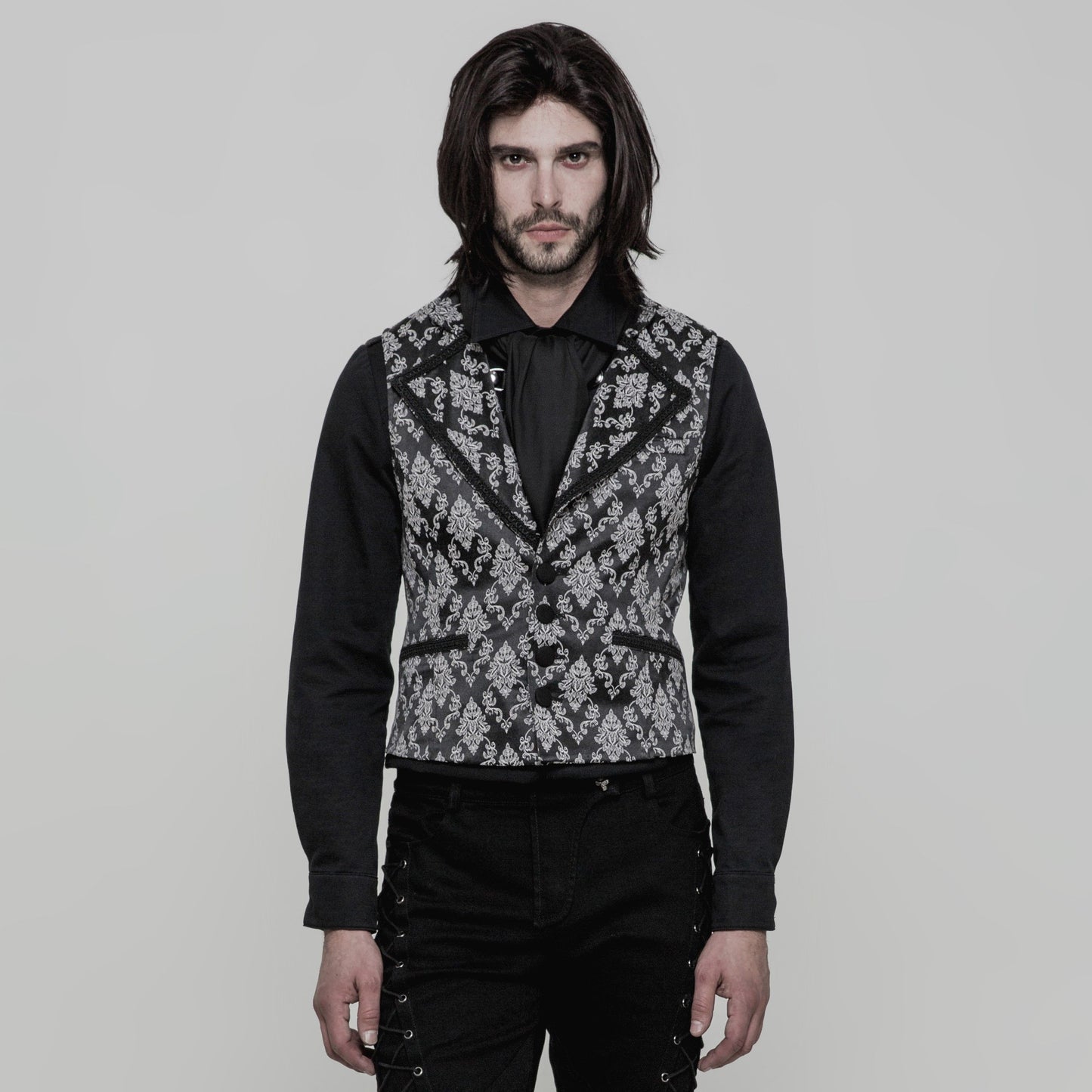 Helter-Skelter Gilet Zwart/Wit