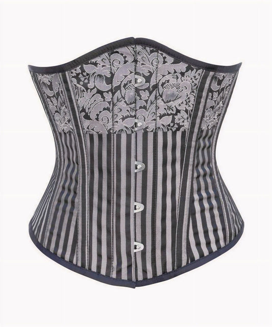 Foresight Underbust Korset Zilver/Zwart