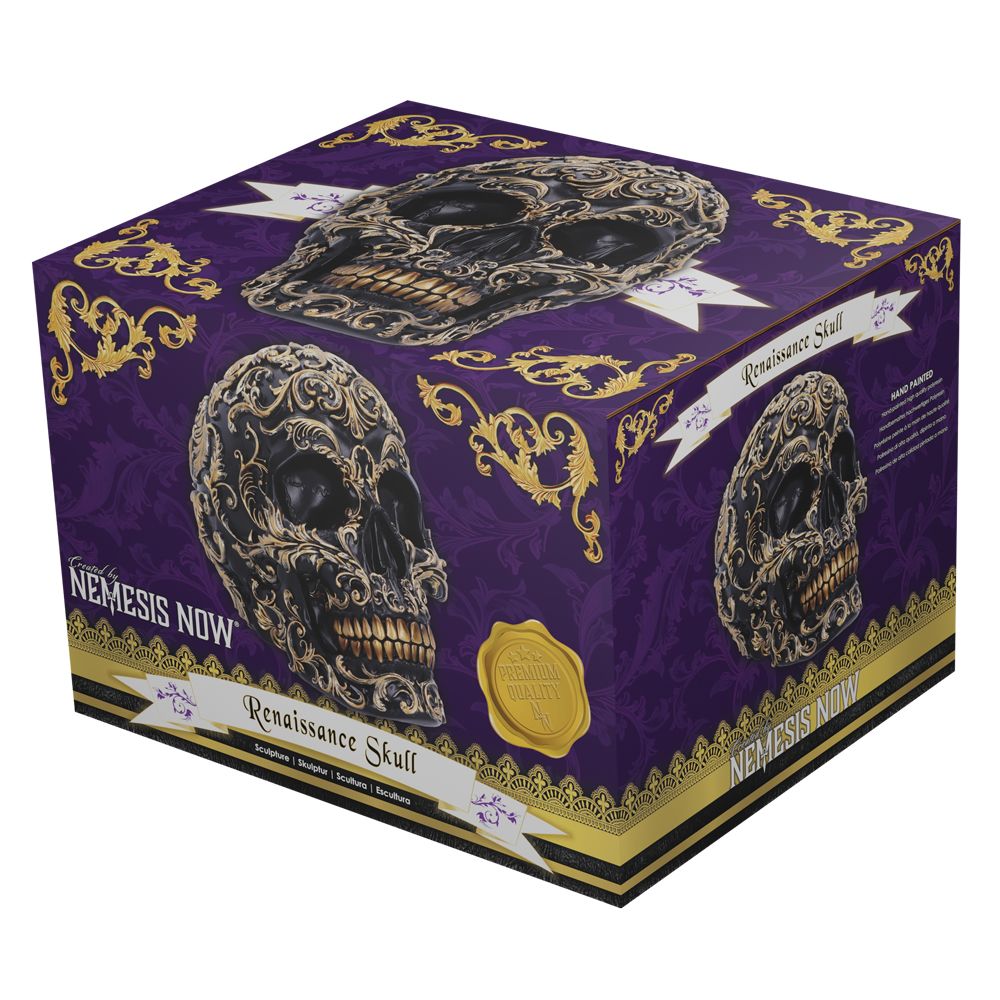 Renaissance Skull 19 cm