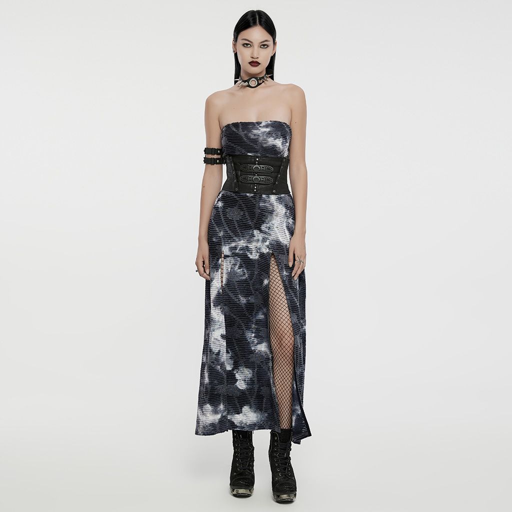 Yes I Do Dress Zwart - Grijs