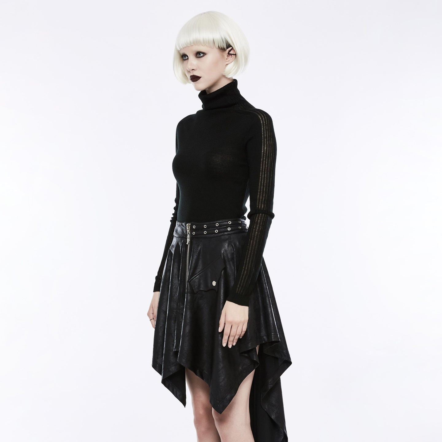 Distance Long Sleeve Top Zwart