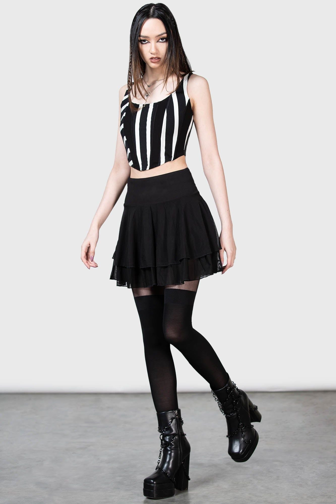 Killstar Zoyas Terror Corset Top