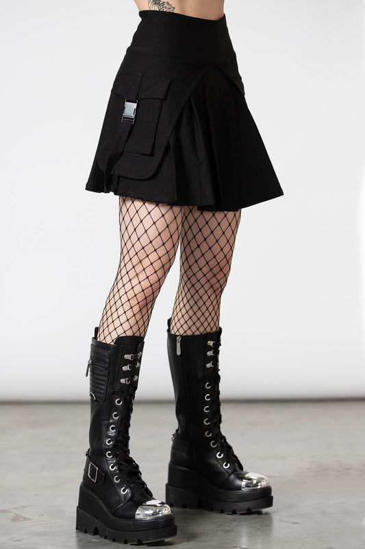 Killstar Vanya Pleated Minirok