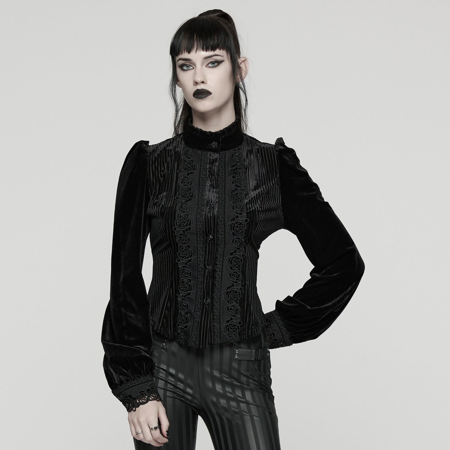 Hold Me Blouse Zwart