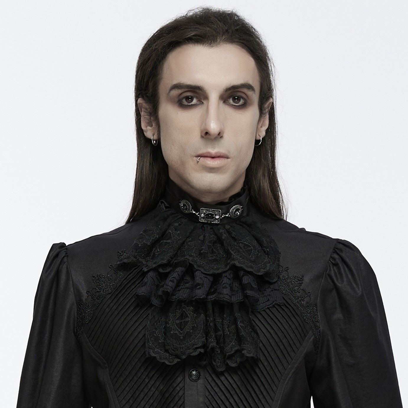 Their Side Jabot Zwart