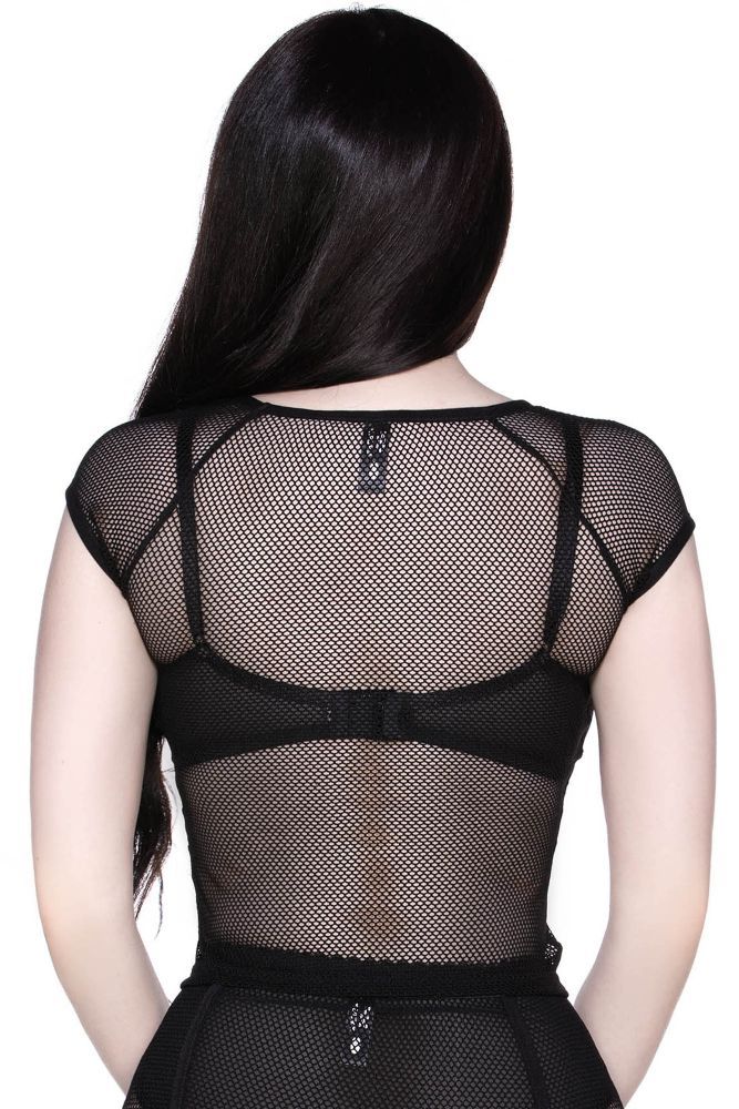 Killstar Wildchild Fishnet Top