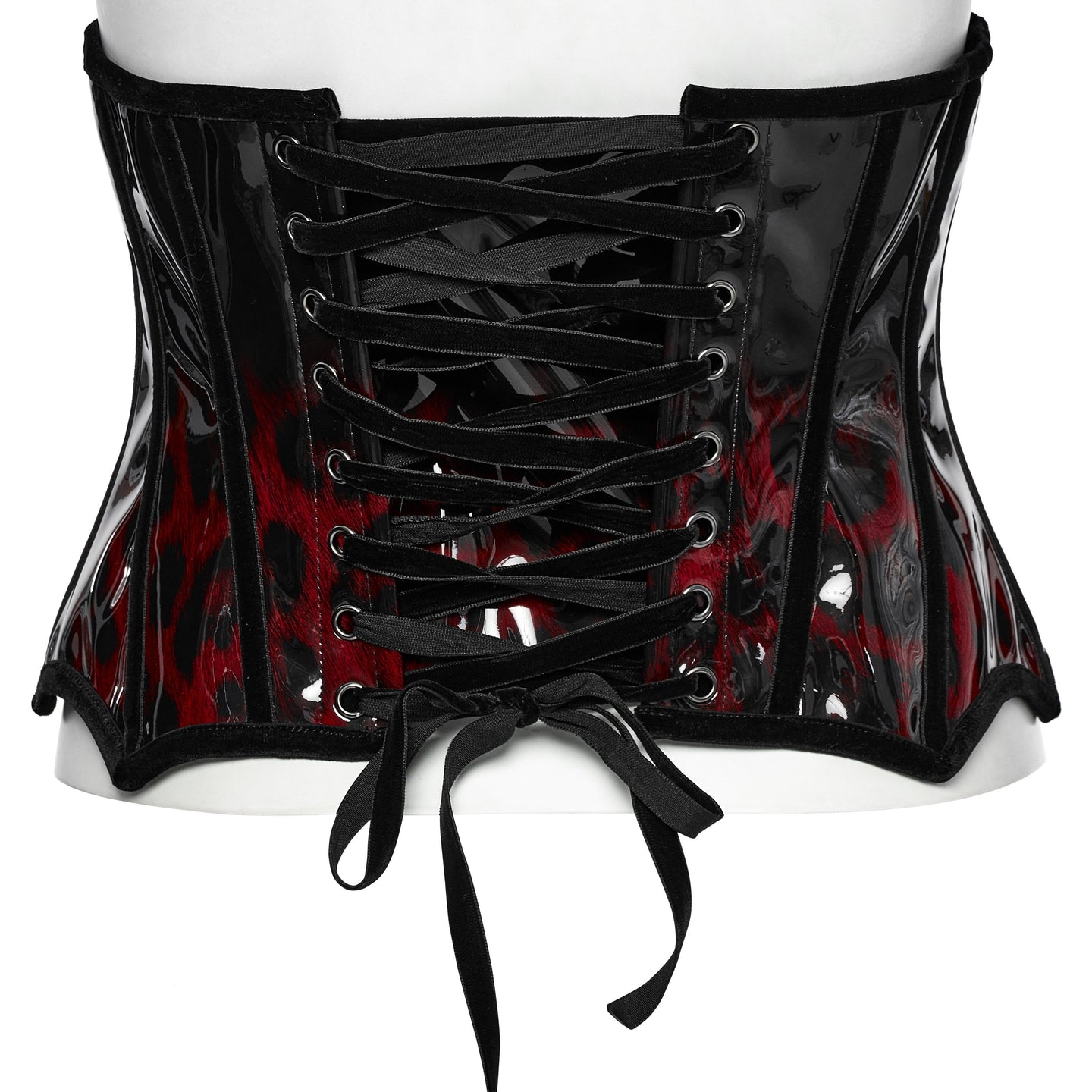 Deal Korset Zwart - Rood Luipaard