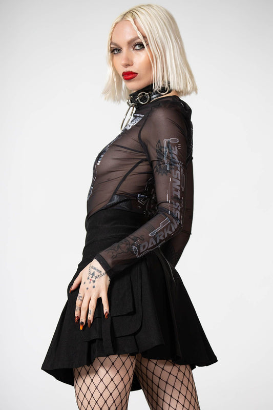 Killstar Darkness Inside Mesh Top