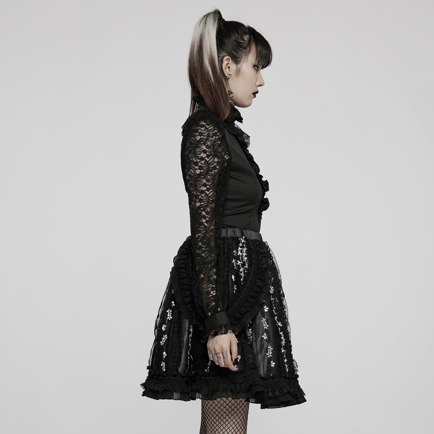 Blossom Skirt Black