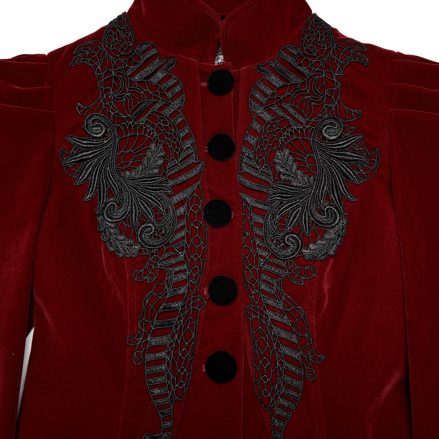 Nothing to Say Jacket Red - Black