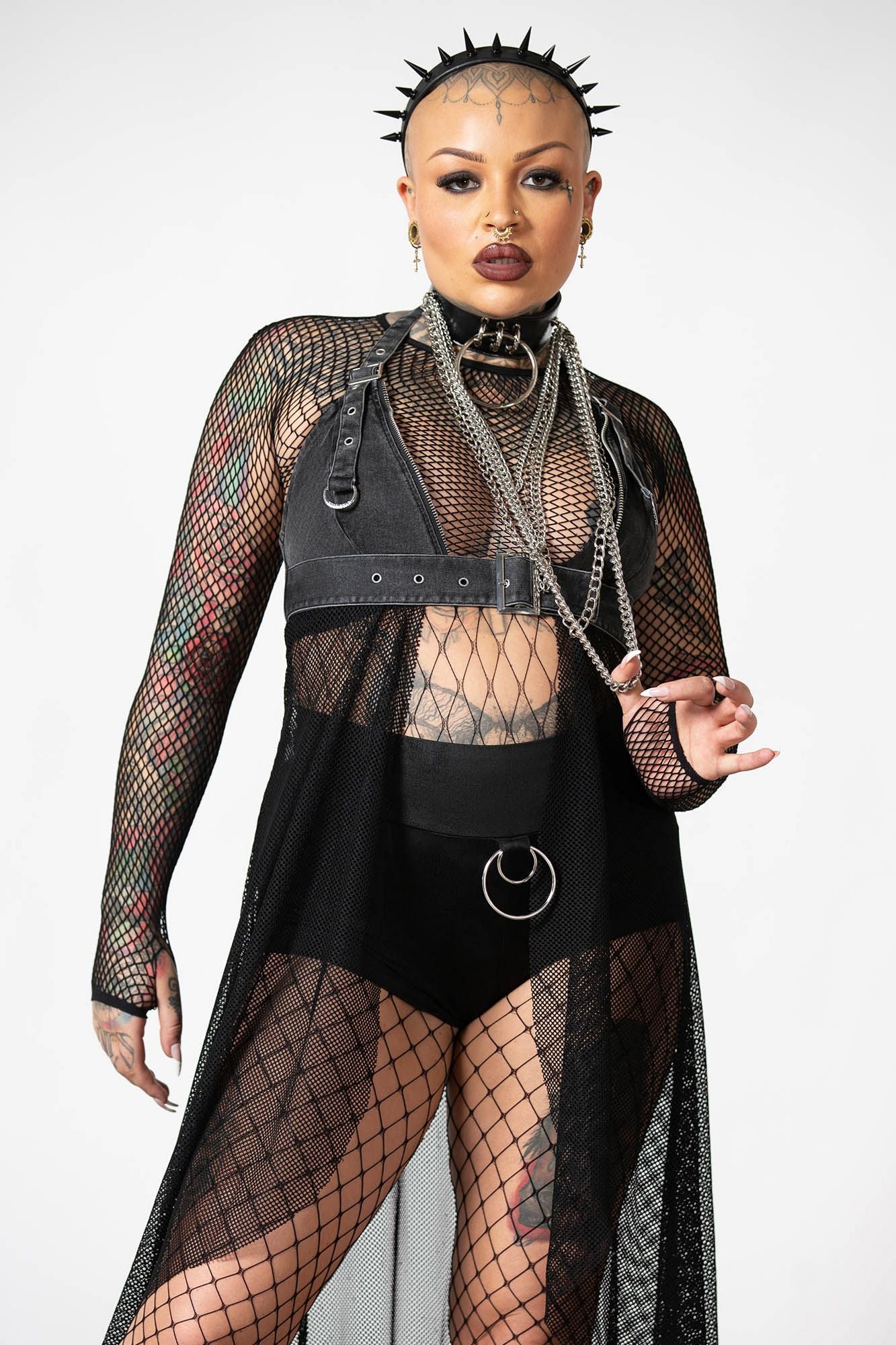 Killstar Oriana Mesh Duster