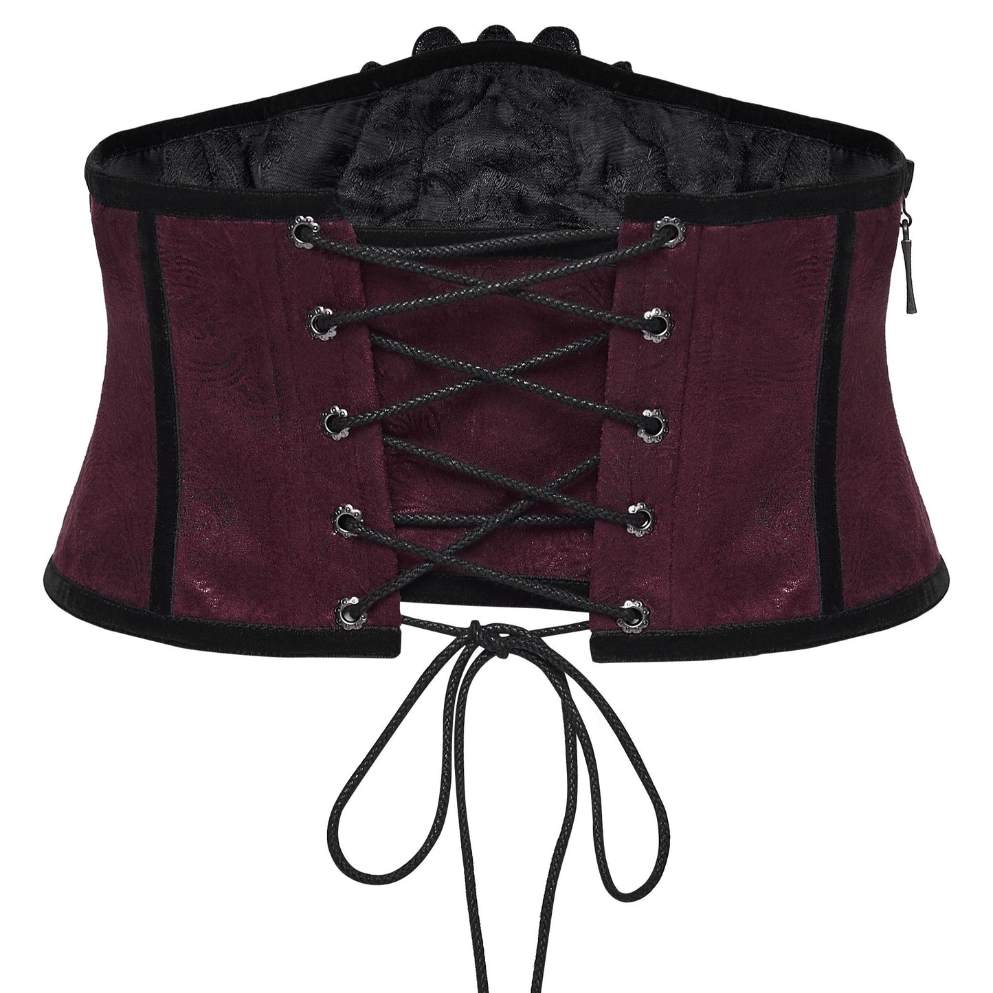 Wish Korset - Gordel Rood - Zwart