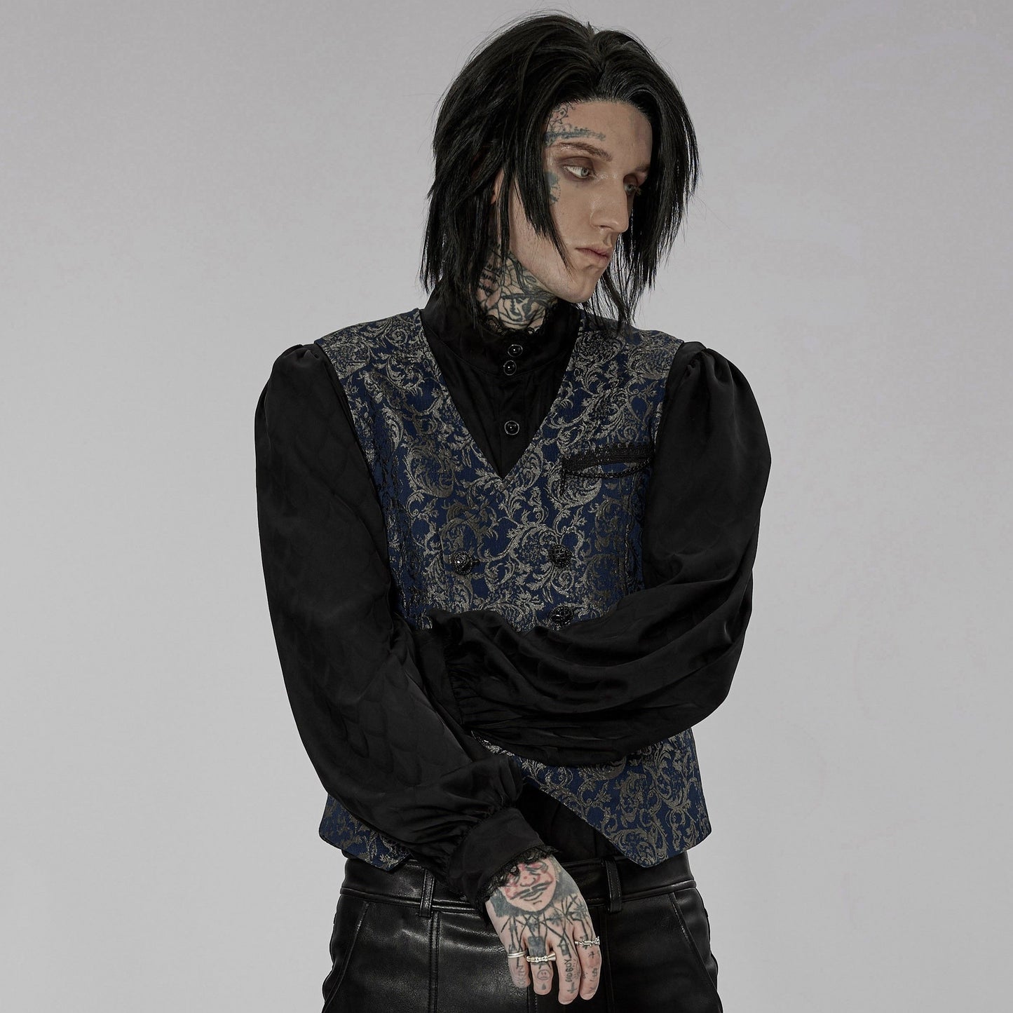 Somebody Waistcoat Blue