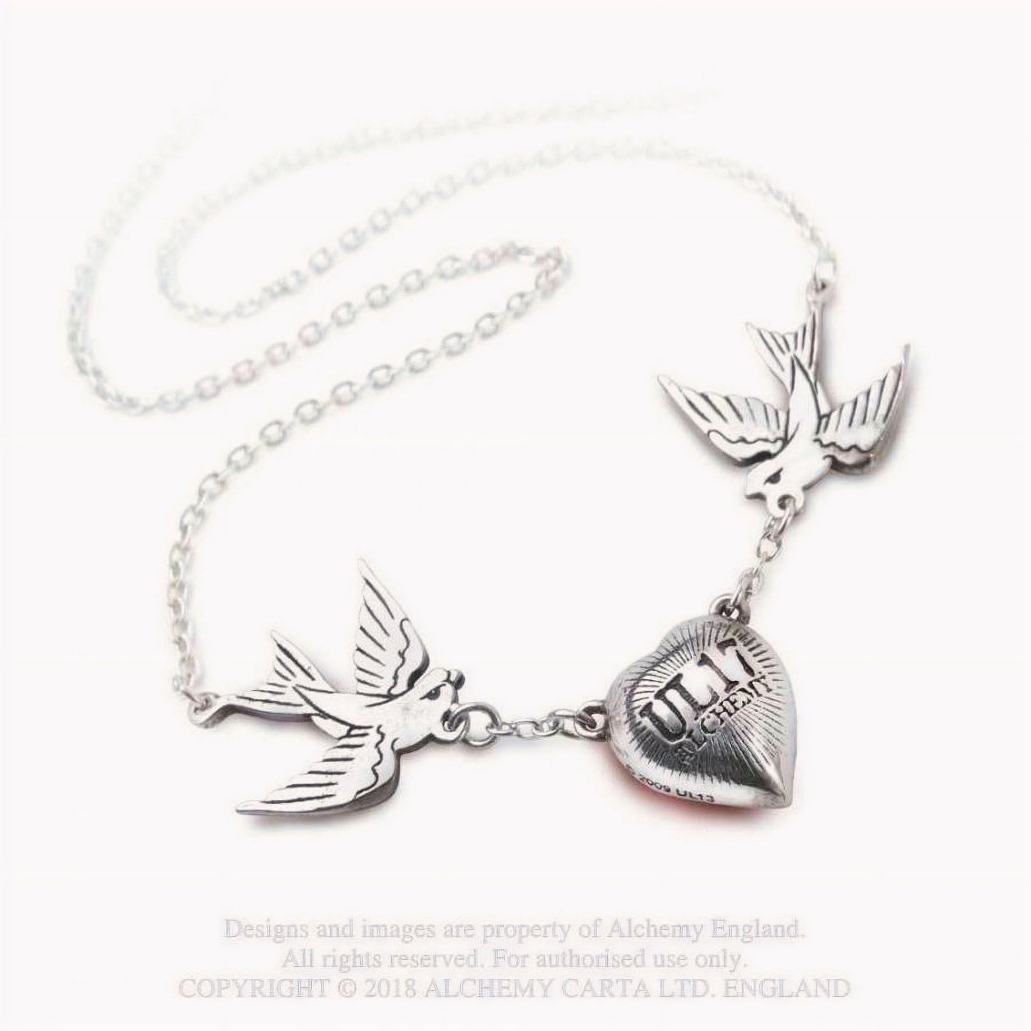 Swallow Heart Halsketting