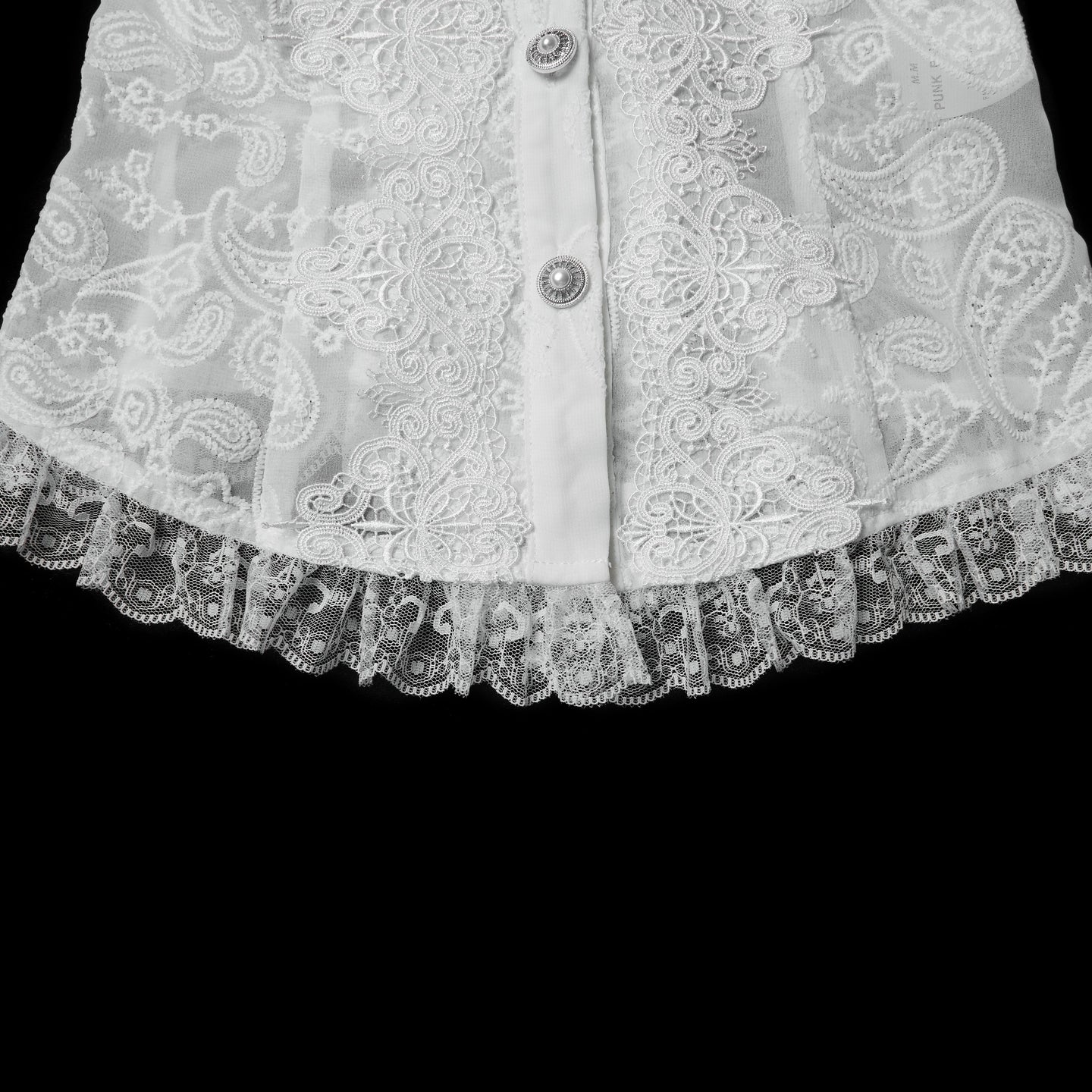 Punk Rave Eternity Blouse Wit