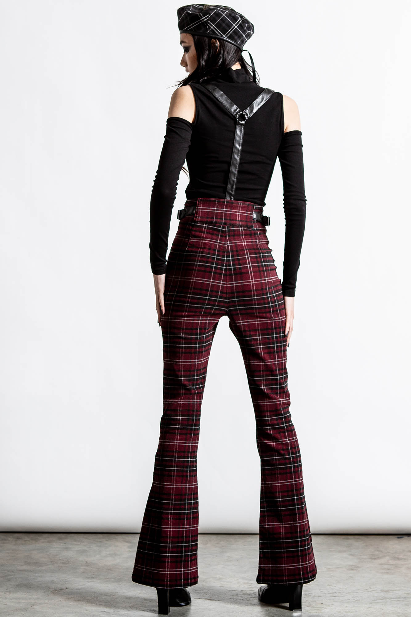 Prophet of Doom Suspender Trousers Blood