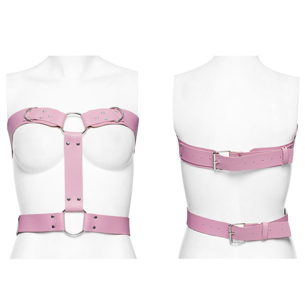 Haunt Me Harness Roze