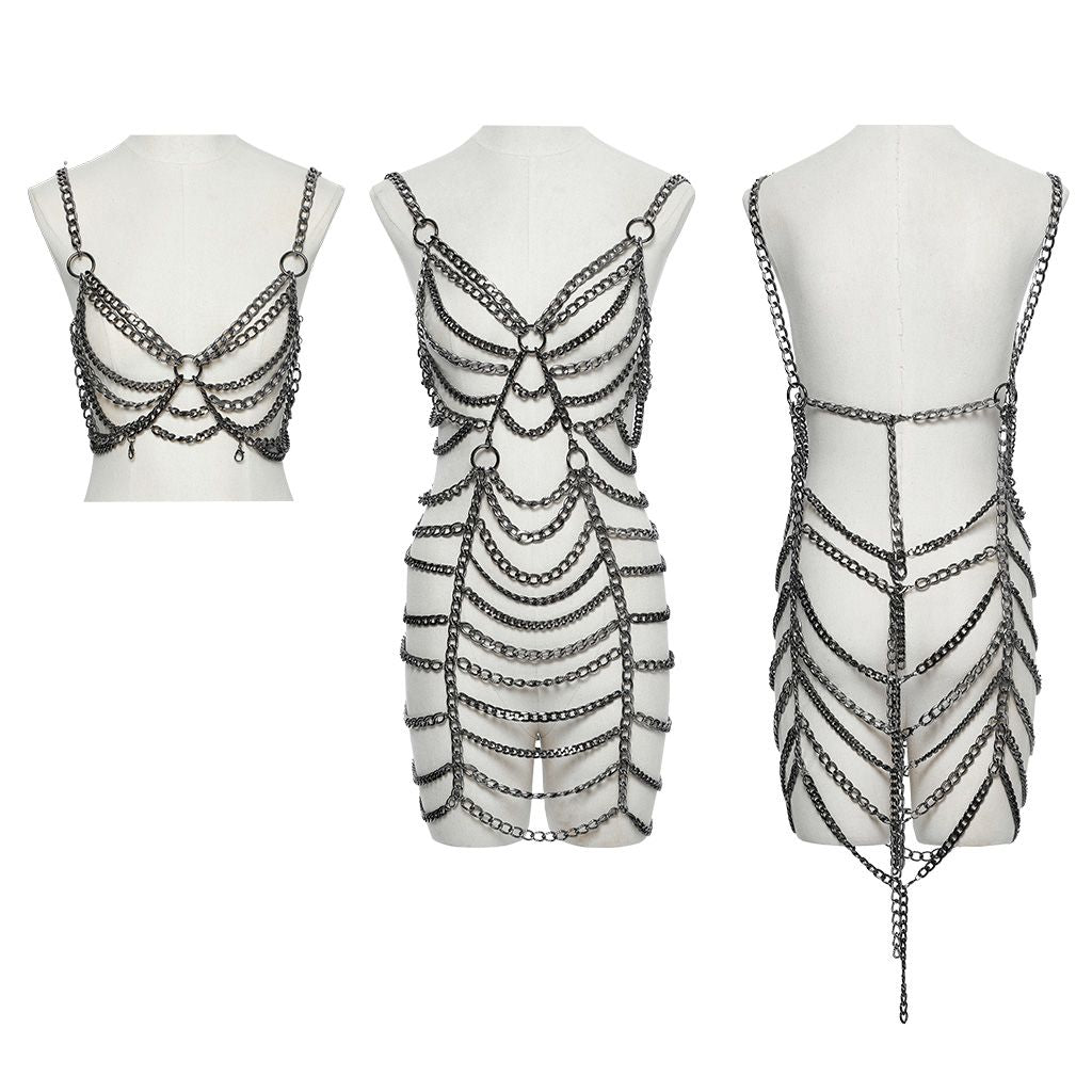 Chain Reaction Top - Jurk - Harness