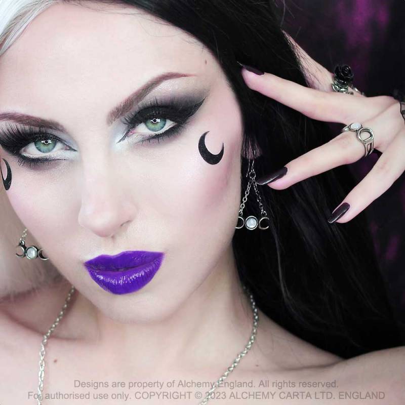 Wiccan Moon Oorbellen