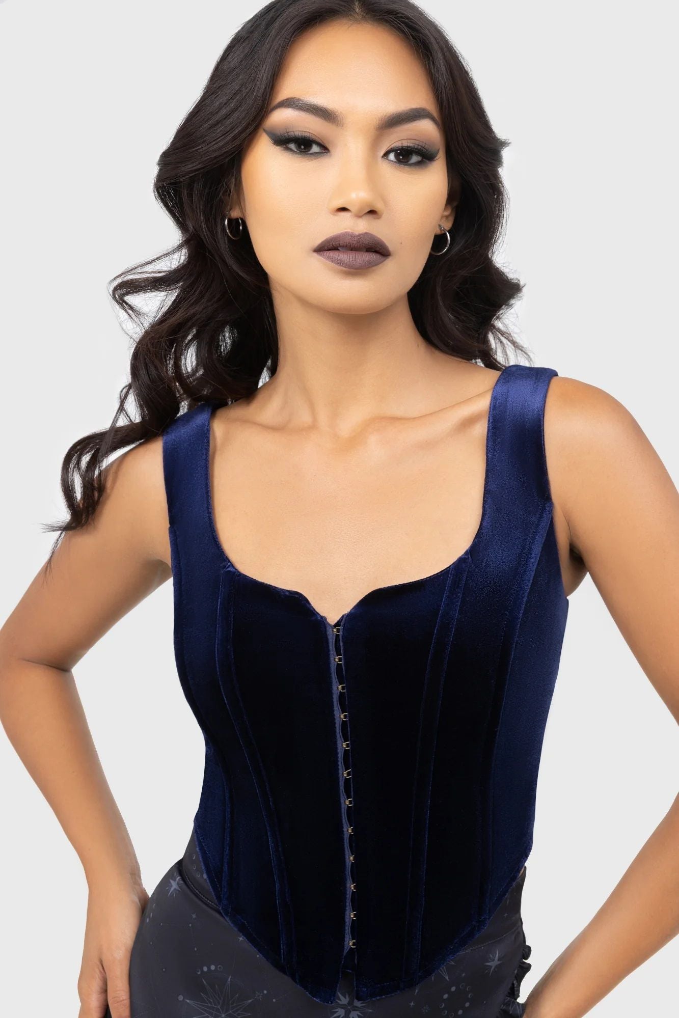 Killstar Moon Mourning Korset Top
